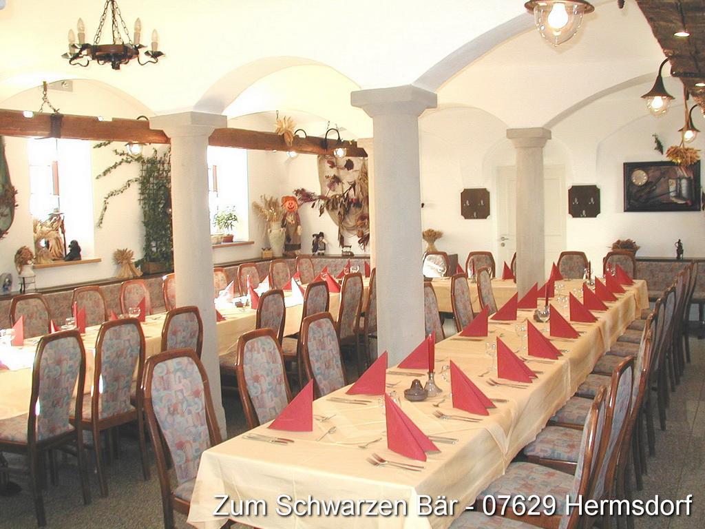 Hotel Zum Schwarzen Baer Hermsdorf  Extérieur photo
