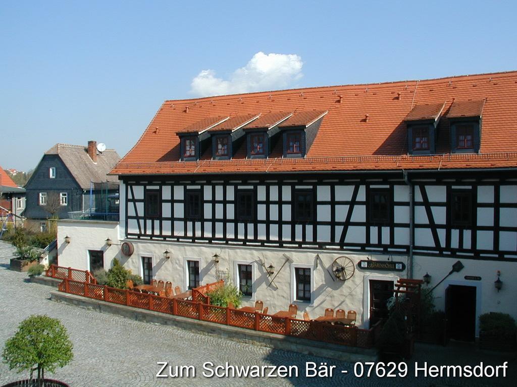 Hotel Zum Schwarzen Baer Hermsdorf  Extérieur photo