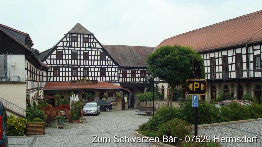 Hotel Zum Schwarzen Baer Hermsdorf  Extérieur photo